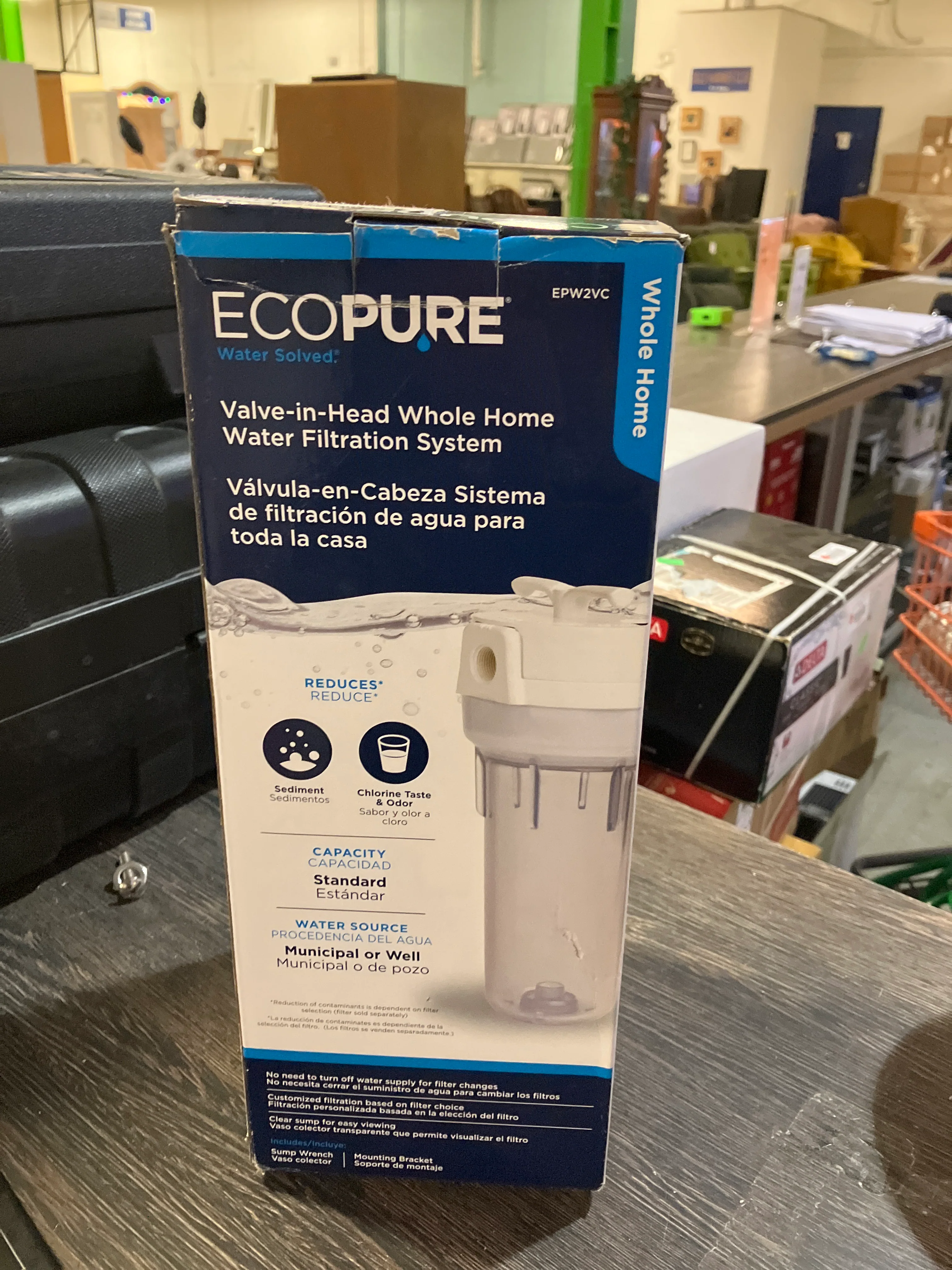 EcoPure Valve-in-Head Whole Home Filtration System in Clear - Image 5