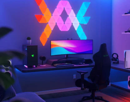 Nanoleaf 3-Pack Add-On Triangle Light Panels (new) - Image 3