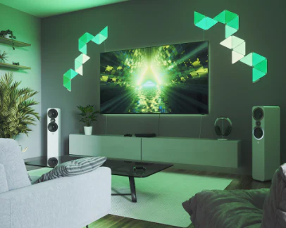 Nanoleaf 3-Pack Add-On Triangle Light Panels (new) - Image 4