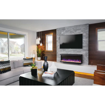 Napoleon Trivista Pictura 50" 3-Sided Wallmount Electric Fireplace (New) - Image 2