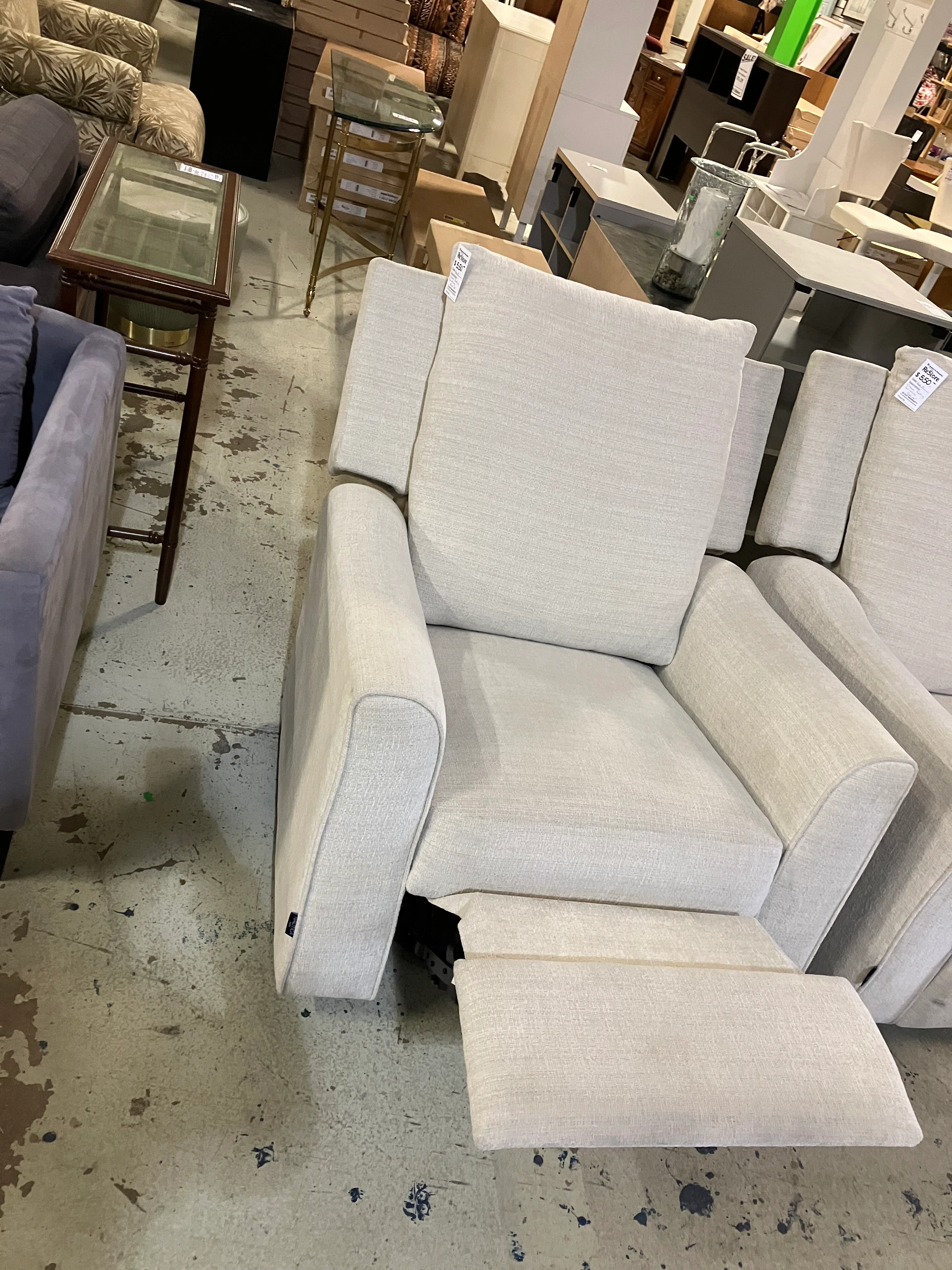 Nautica Cream Sofa - Image 5