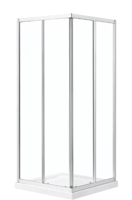 OVE Decors Marissa WBypass/Sliding Chrome Shower Door (Clear Glass)