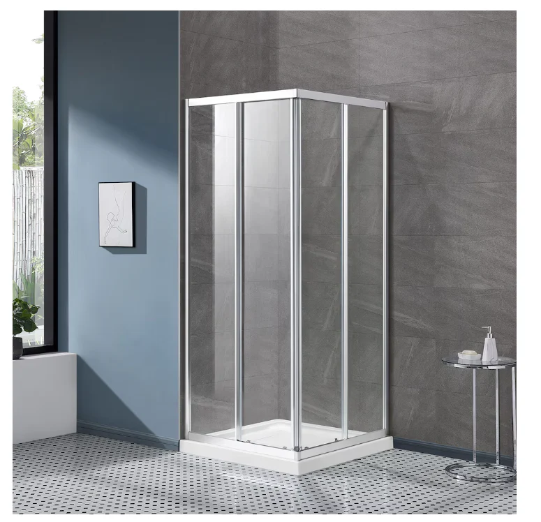 OVE Decors Marissa WBypass/Sliding Chrome Shower Door (Clear Glass) - Image 2