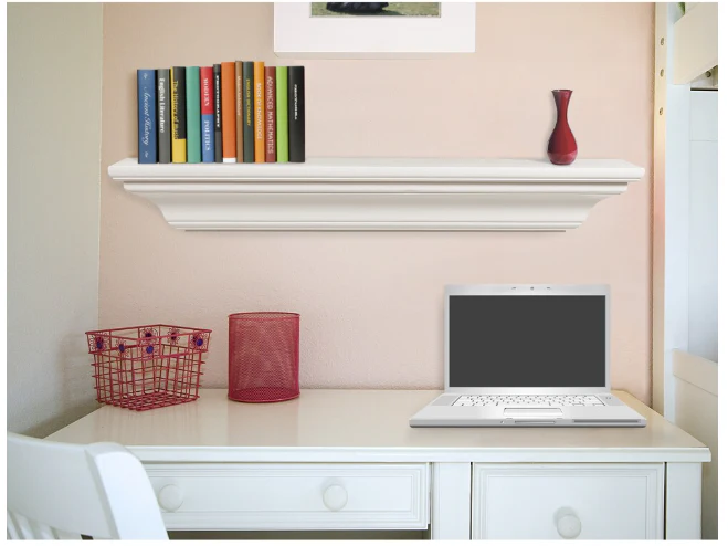 Pearl Mantels The Crestwood Mantel Shelf MDF White Paint - Image 3