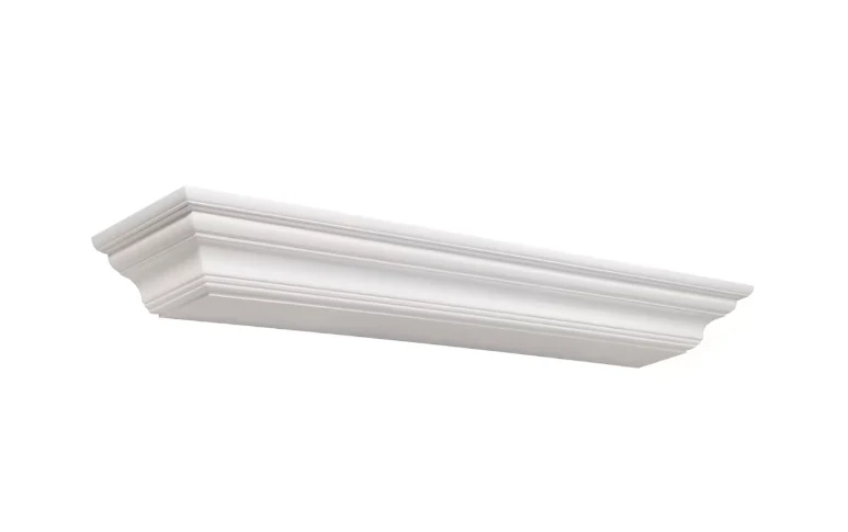 Pearl Mantels The Crestwood Mantel Shelf MDF White Paint - Image 5