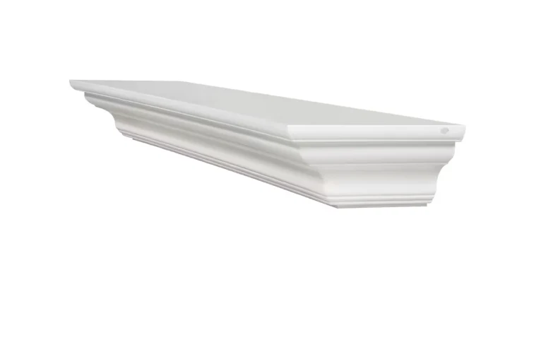 Pearl Mantels The Crestwood Mantel Shelf MDF White Paint - Image 6