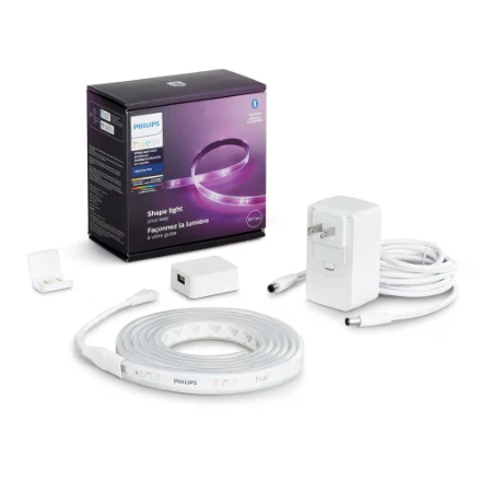 Philips HUE White & Colour Ambiance Lightstrip Plus 2m base kit V4 (Bluetooth-enabled) (New)