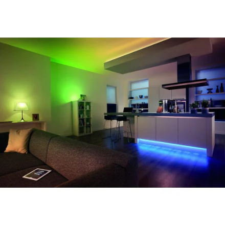 Philips HUE White & Colour Ambiance Lightstrip Plus 2m base kit V4 (Bluetooth-enabled) (New) - Image 3