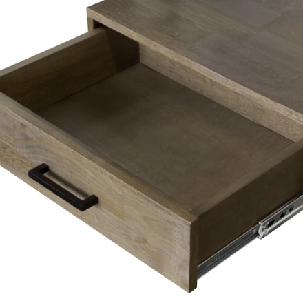 Presenza CAMDEN 31-inch Single Sink Freestanding Bathroom Vanity Combo in Walnut with Mirror and Faucet (New) - Image 5