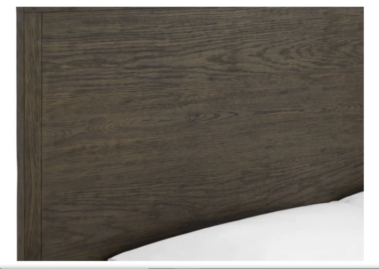 Queen Sized Dark Wood Aiden Bed - Image 3
