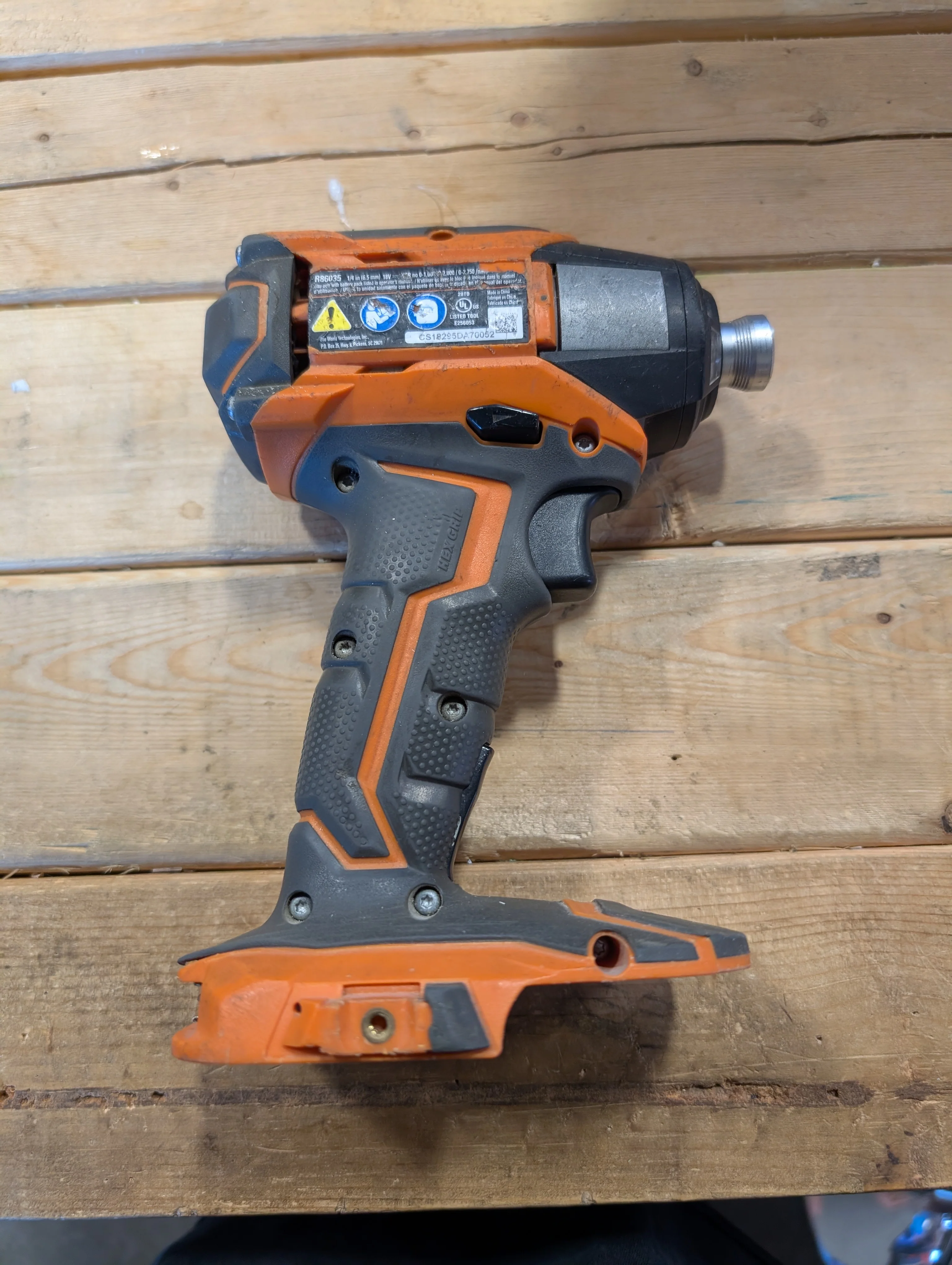 Ridgid 1/4" Impact Driver (Used) - Image 2