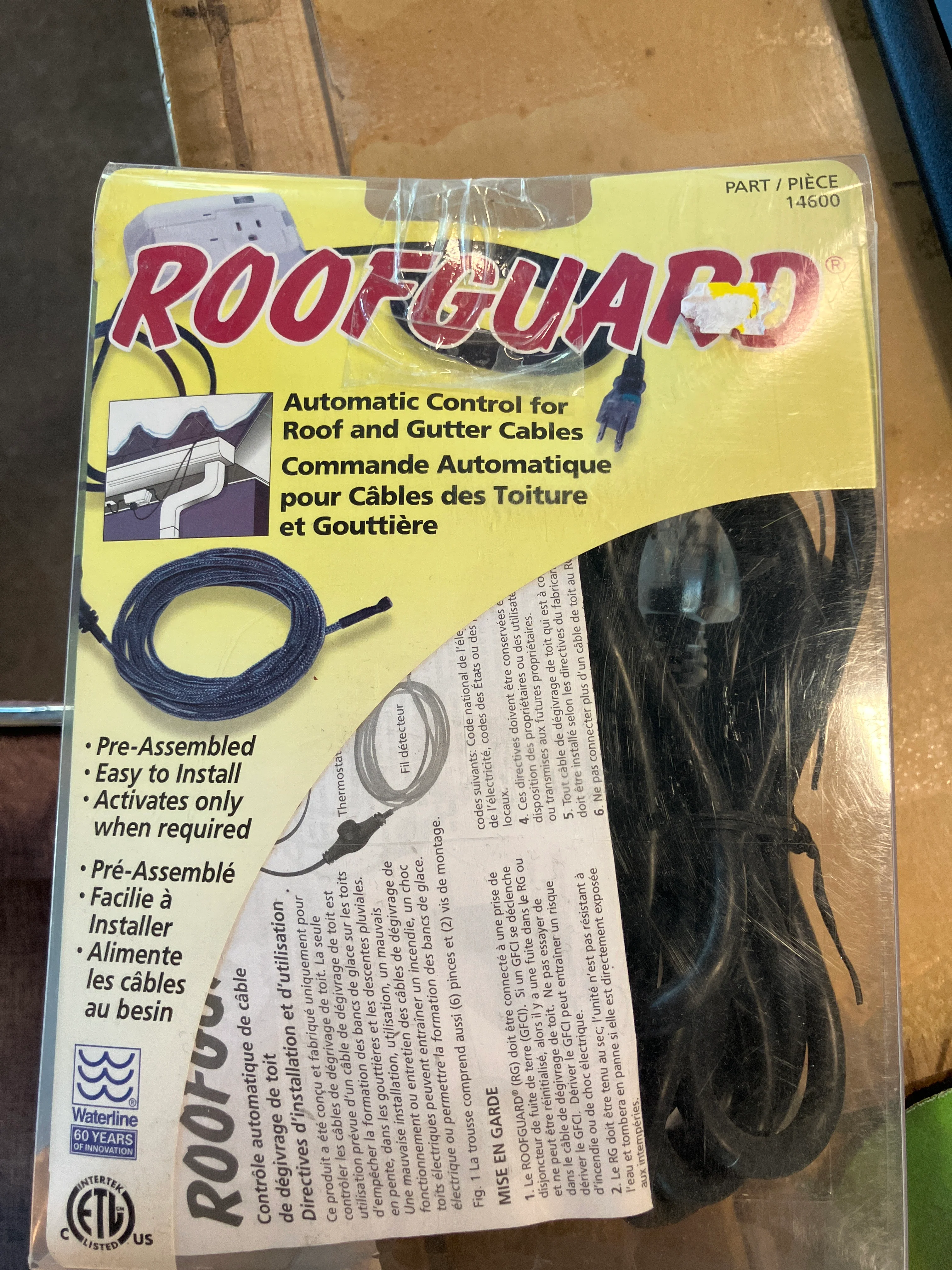 Roof Guard Roof Guard Cable Control (new) - Image 3