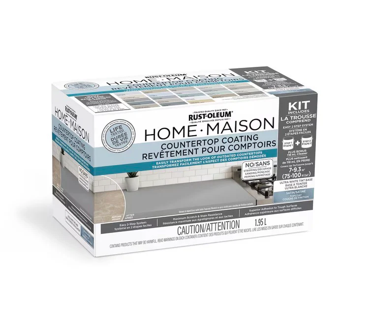 Rust-Oleum Home Countertop Light Tint Base, 1.95L 2-Step Kit