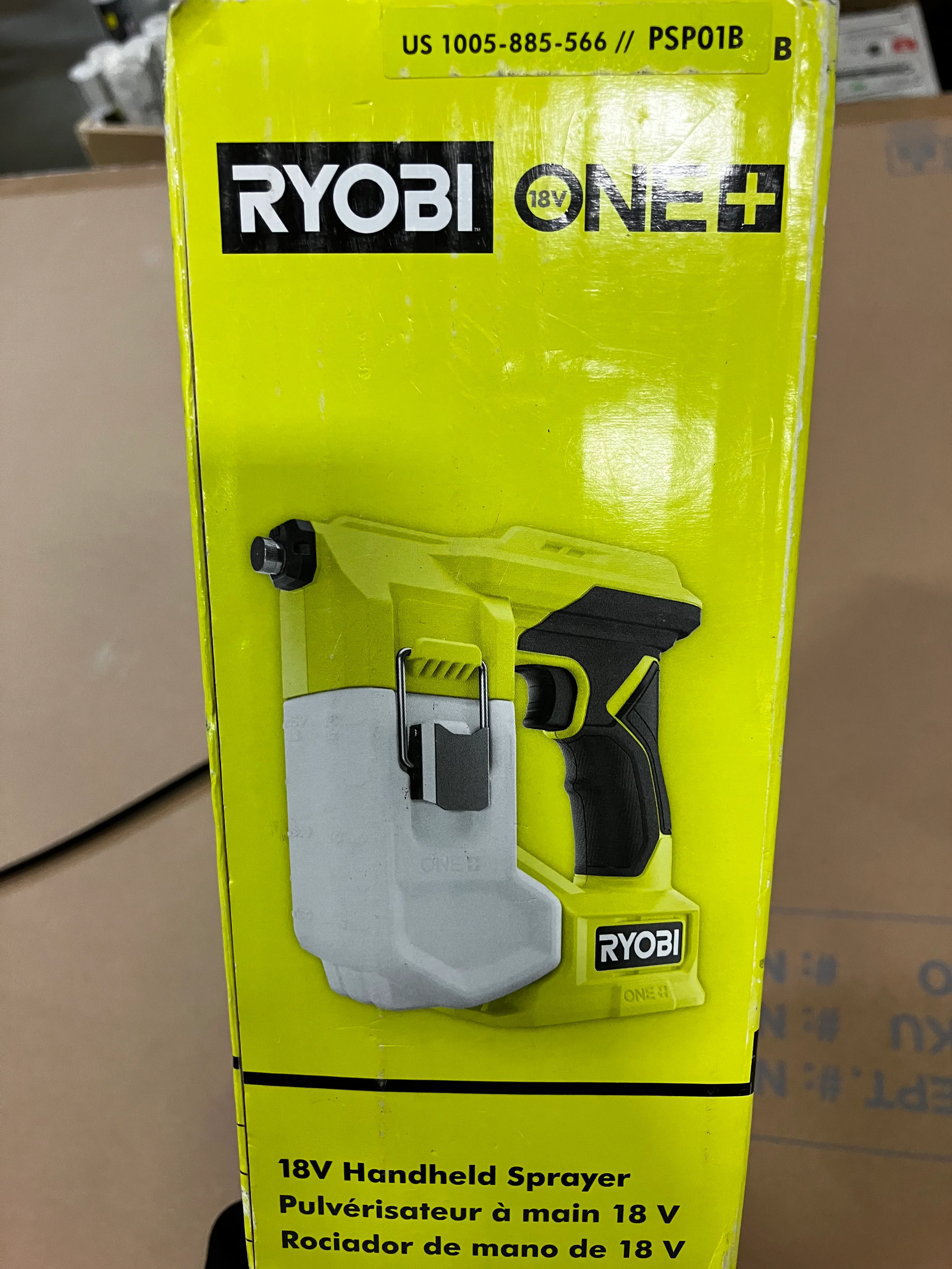 RYOBI 18V ONE+ Cordless Handheld Sprayer (New) - Image 4