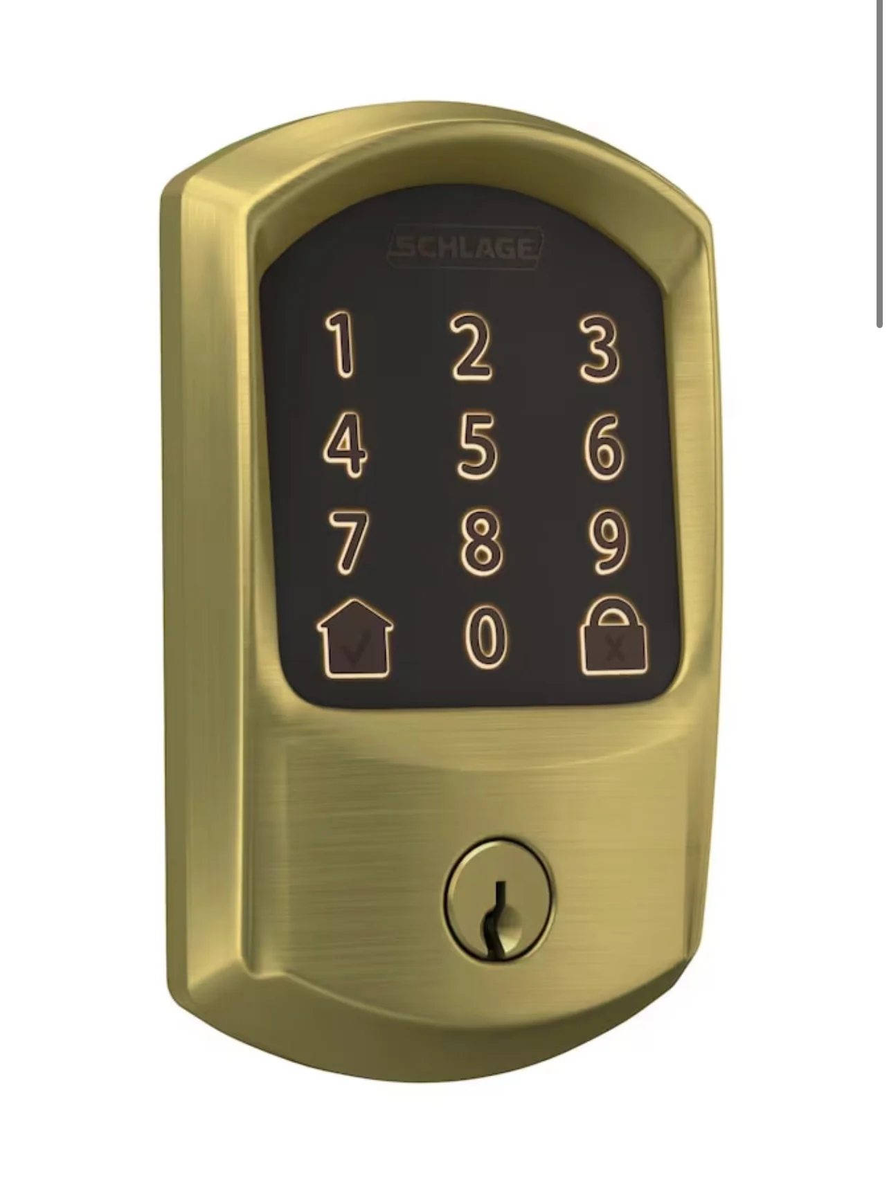 Schlage Encode Gold Wifi Touchpad Electronic Deadbolt (new) - Image 5