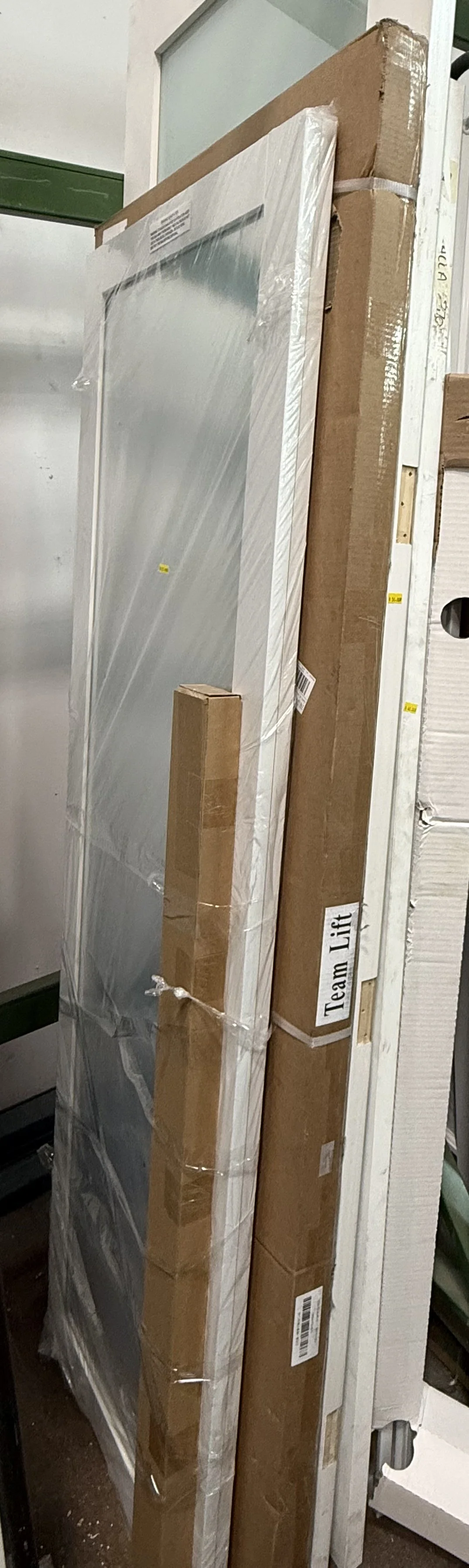Sliding Door 25" x 79" 2 Piece with Hardware (new) - Image 2
