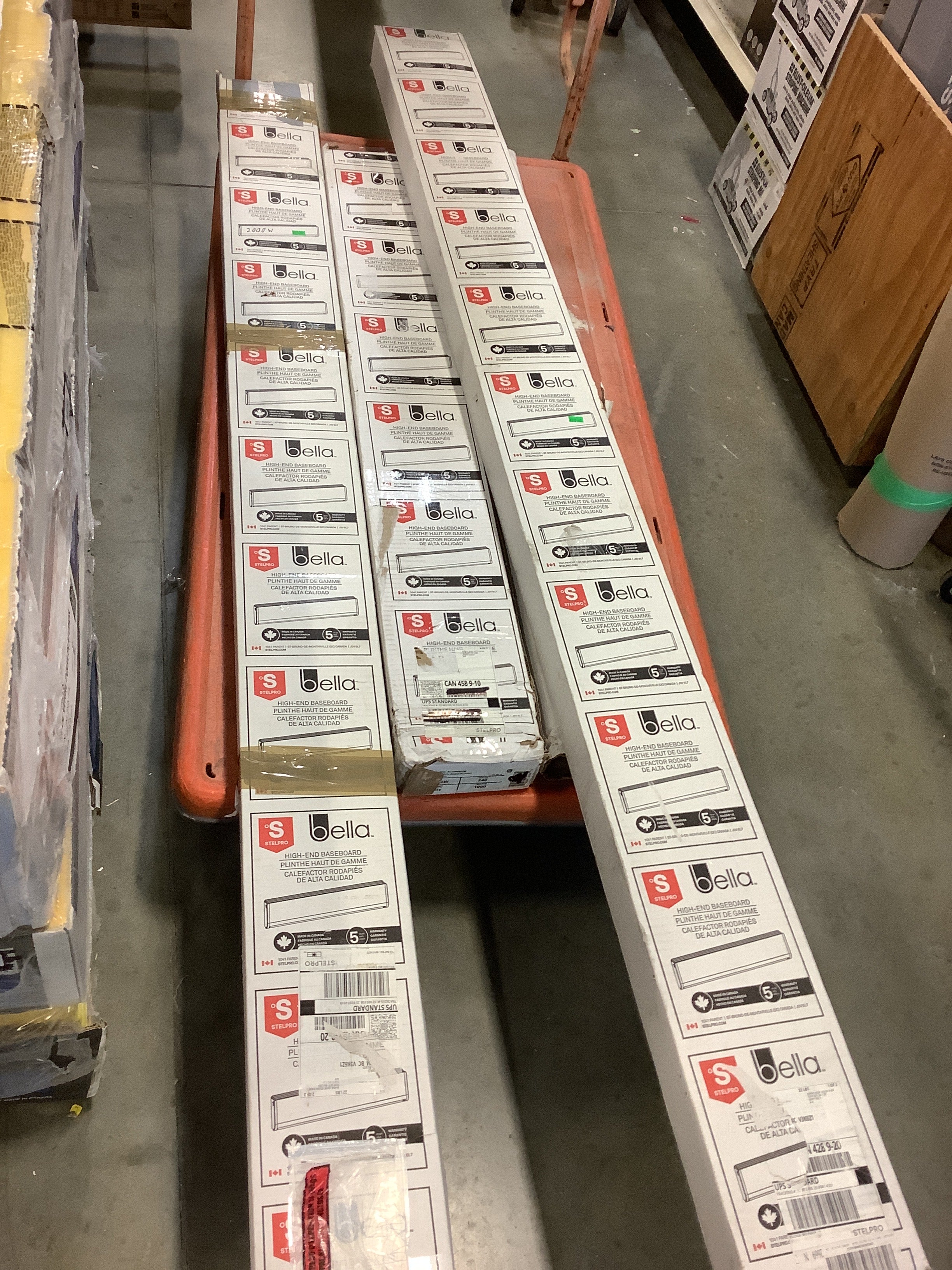 STELPRO Bella High-End Electric Baseboard White (New) - Image 7