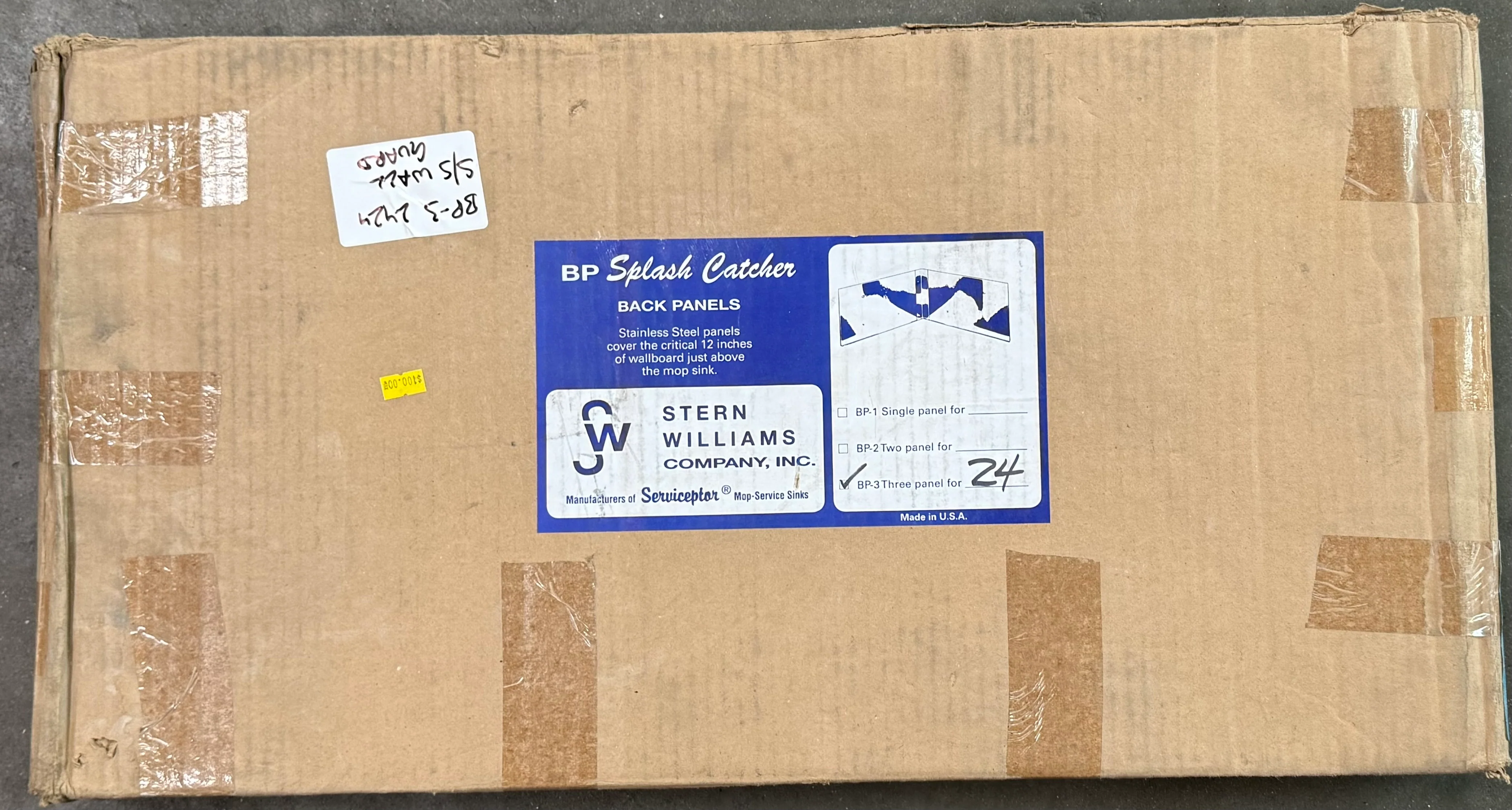 STERN WILLIAMS BP-3-2424 S/S WALL GUARD (new) - Image 2