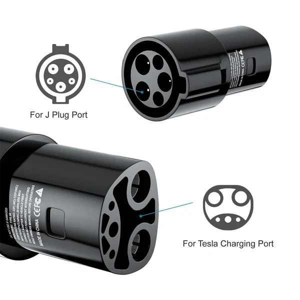 Tera j1772 to Tesla Adapter 80A/240 VAC for Model S/3/X/Y (new) - Image 2