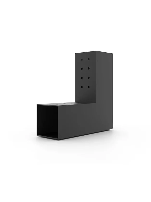 TOJA GRID DUO L Bracket for 4x4 Wood Posts