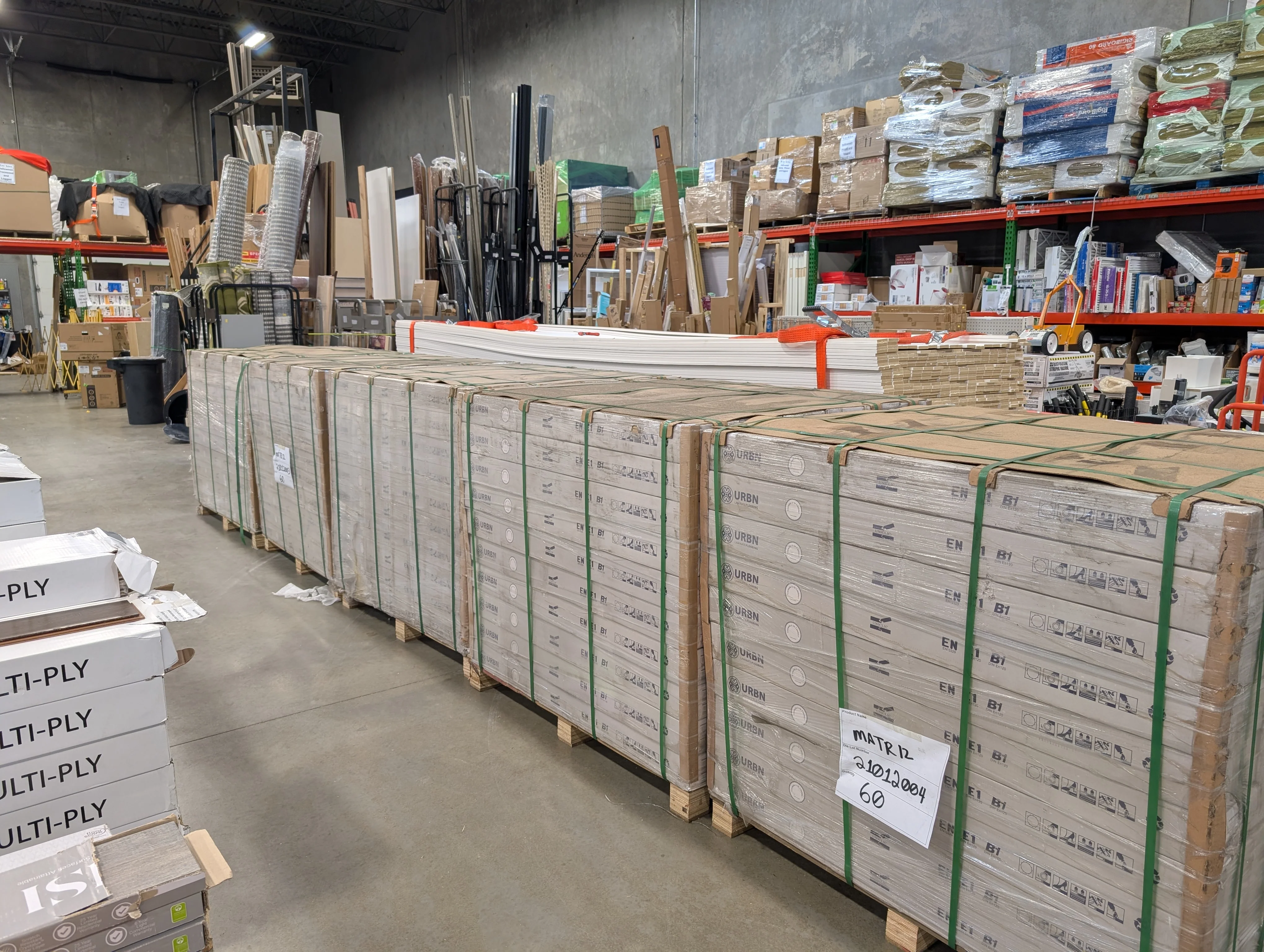 URBN Matrix Laminate Flooring- Titanium (New) - Image 2