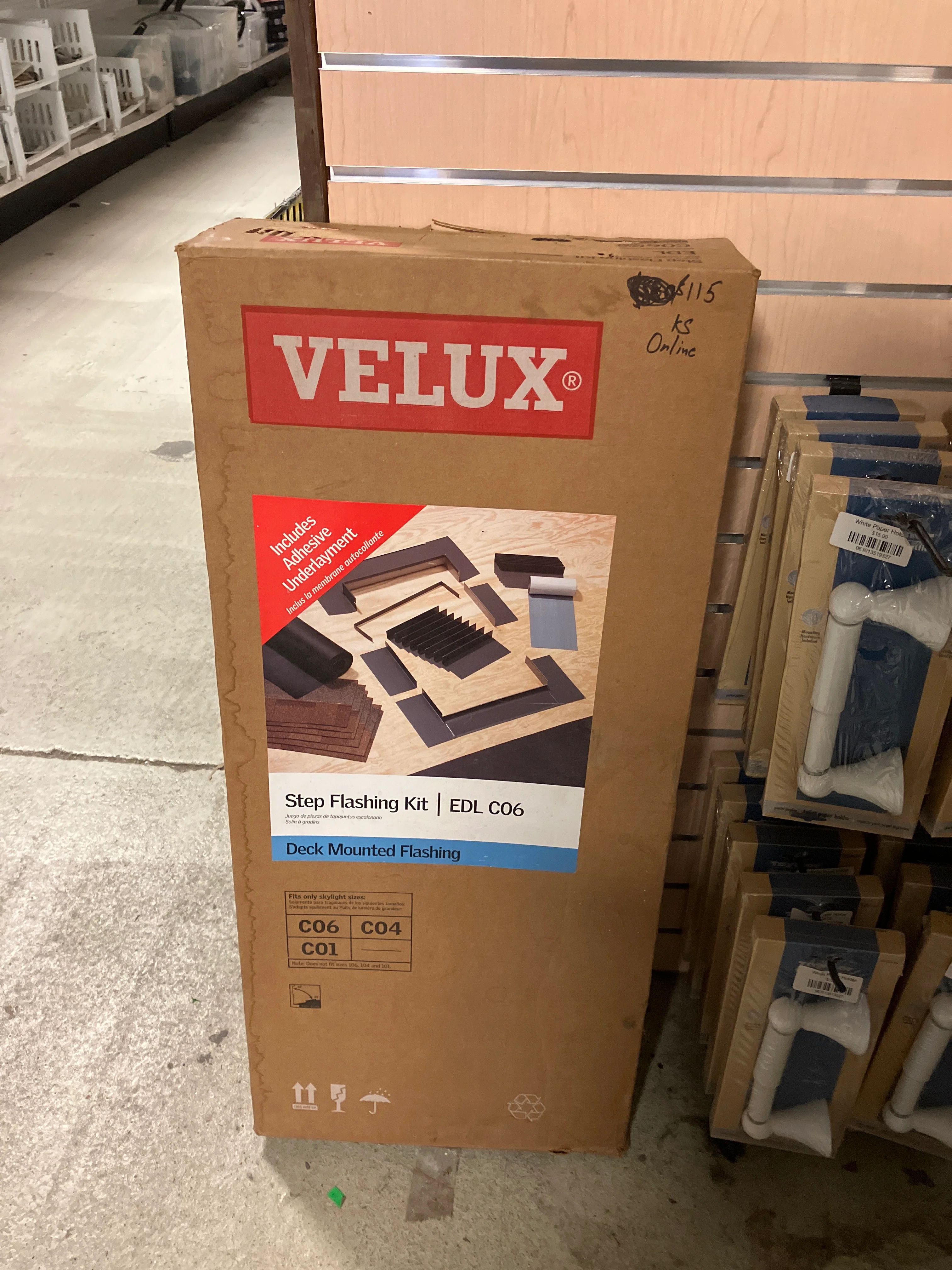 VELUX EDL Engineered Step Flashing for Deck Mount Skylights - S series width (New) - Image 4