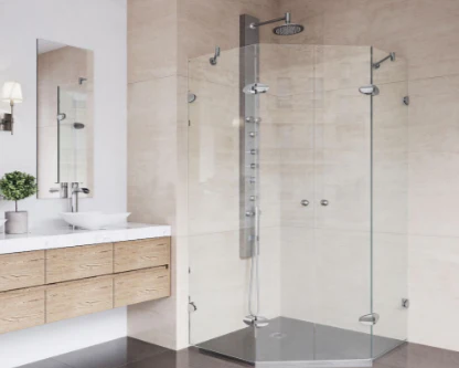 VIGO Gemini Corner Shower Enclosure