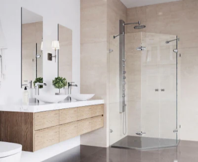 VIGO Gemini Corner Shower Enclosure - Image 3