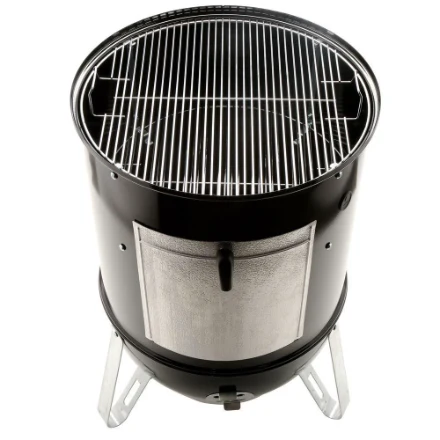 Weber Smokey Mountain 22.5-inch Charcoal Cooker Smoker in Black (New) - Image 3