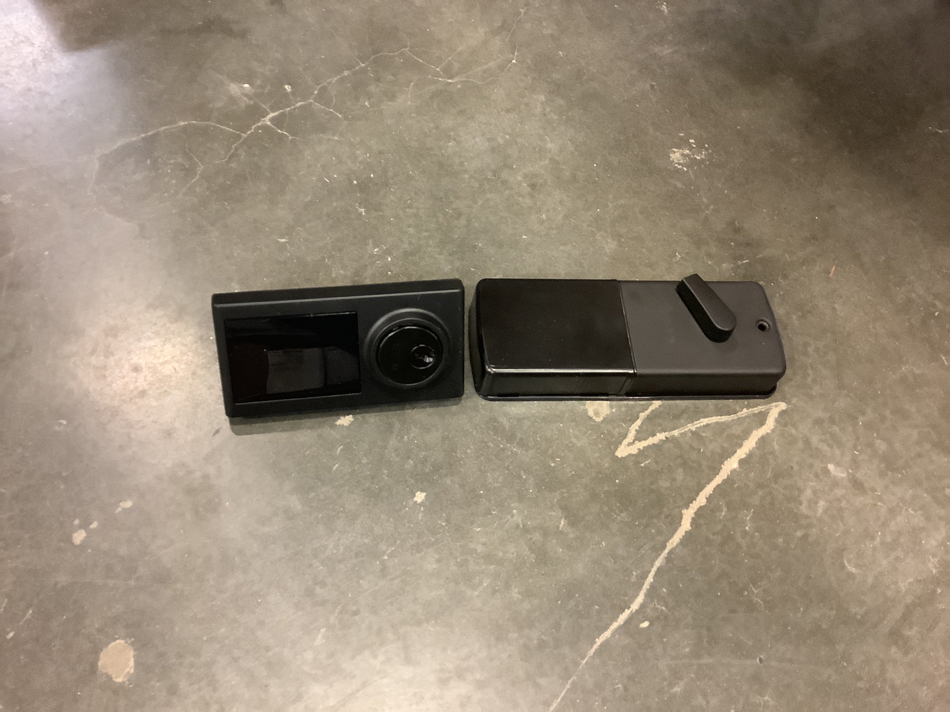 Weiser Elements Matte Black Keyless Entry Door Lock/Electronic Deadbolt (Missing Drive in Collar or Second Key) - Image 2