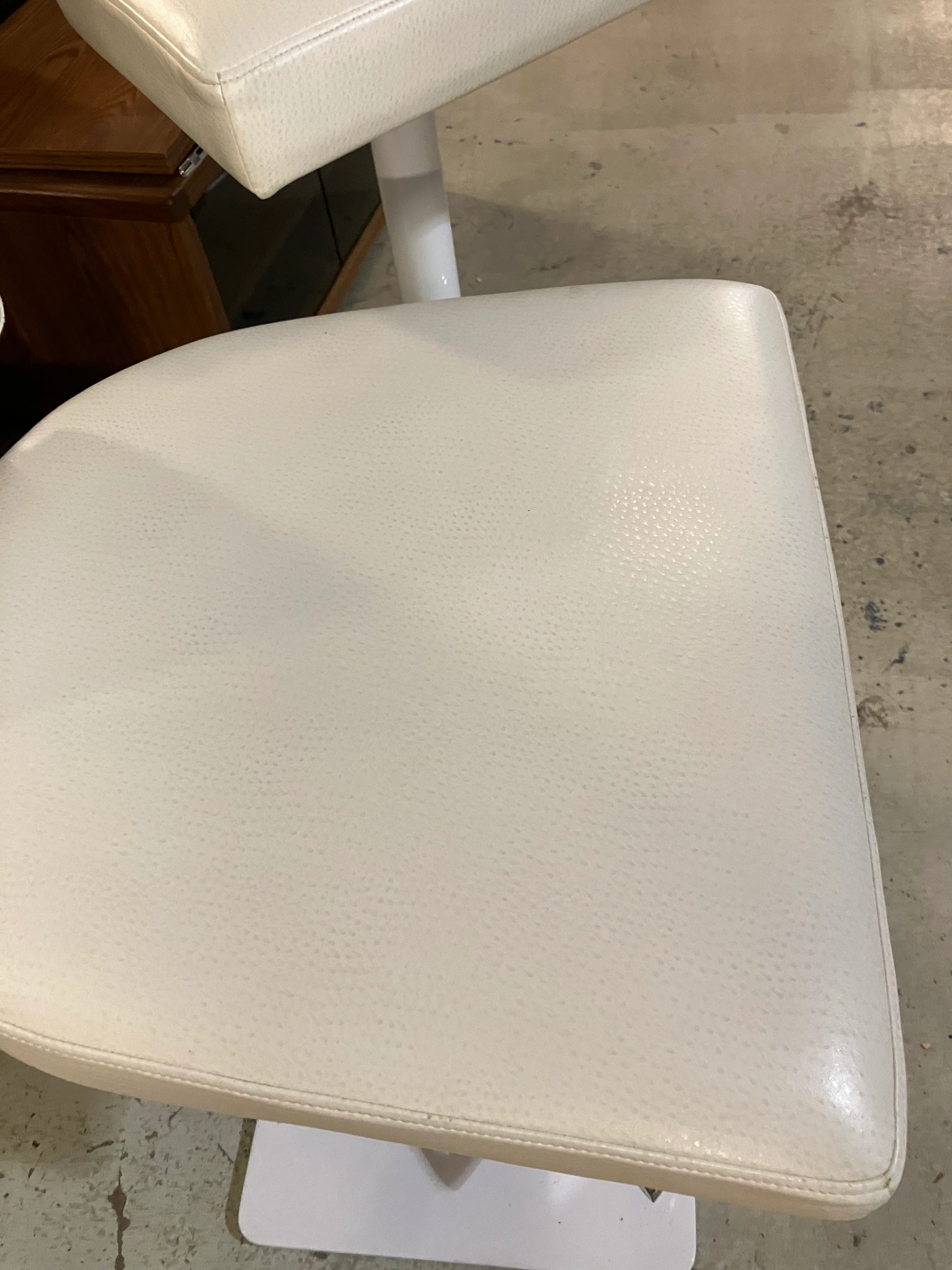 White Bar Stool - Image 5