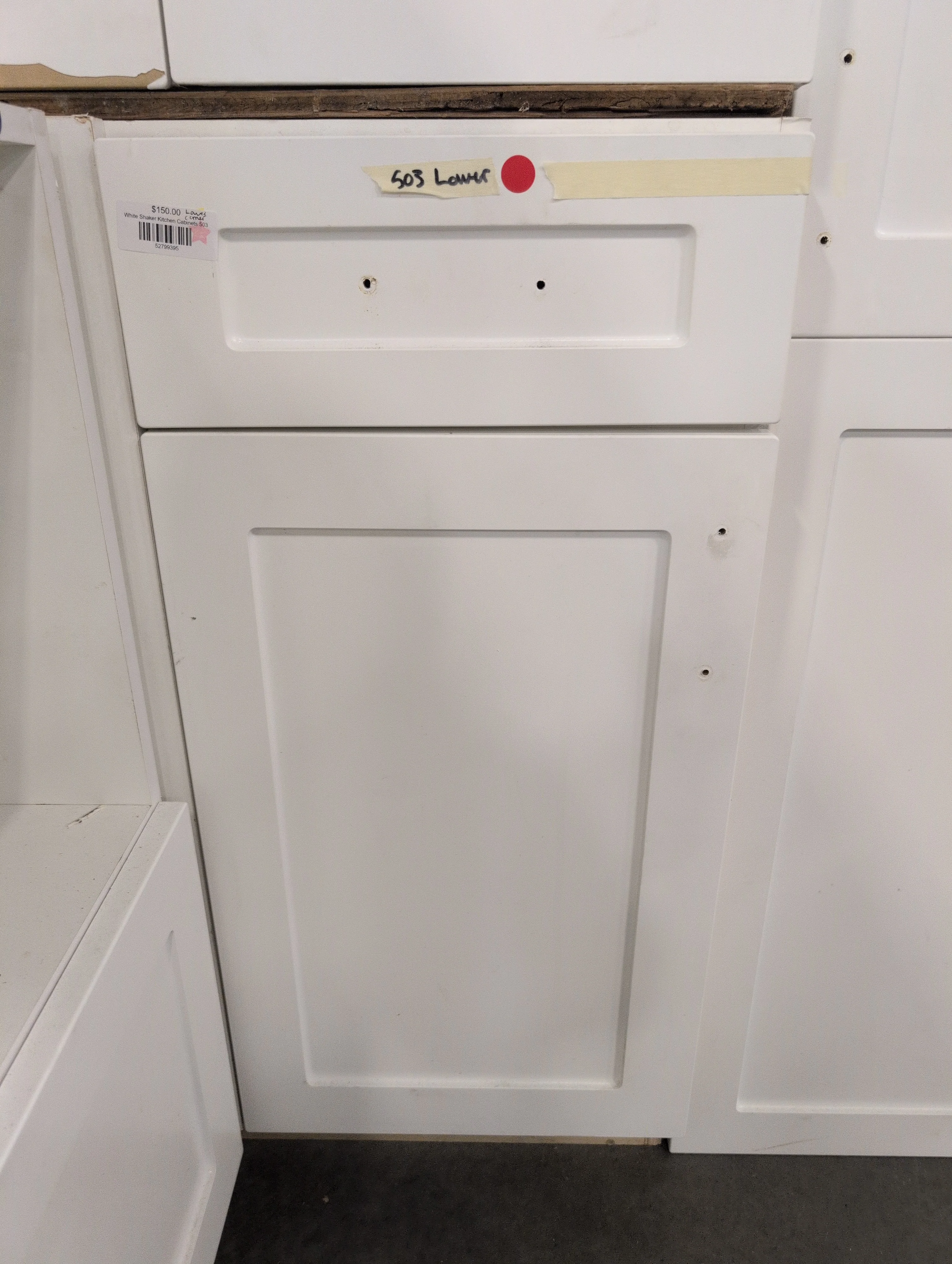 White Shaker Kitchen Cabinets (Used) - Image 15