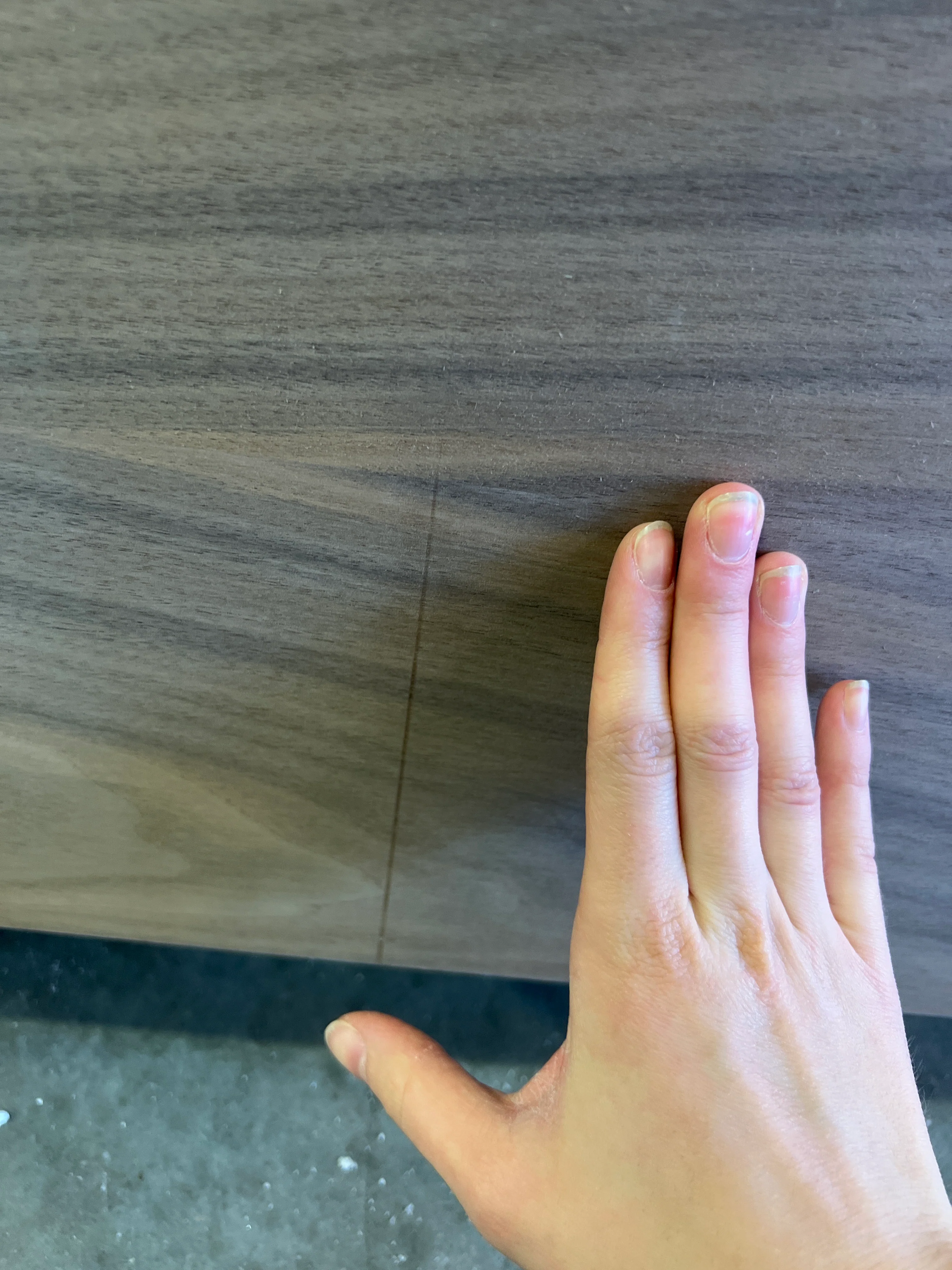 Wood Grain Effect Base Cabinet (new, as is) - Image 4